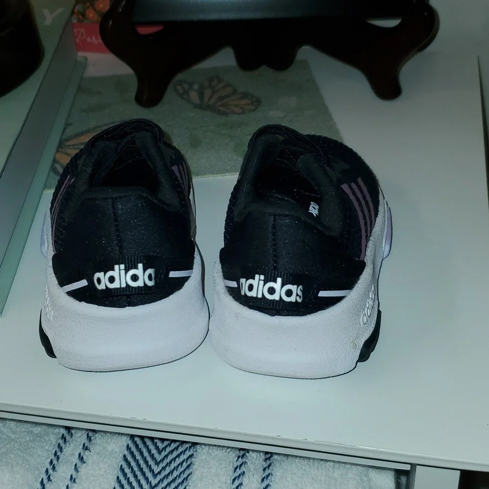 New AdidasRacer Tr 2.0 Toddler No Lace Kids Tennis Shoes Size 5K